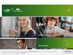 'egis.com.pl' screenshot