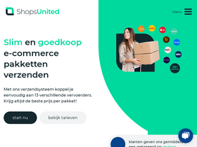'shops-united.nl' screenshot