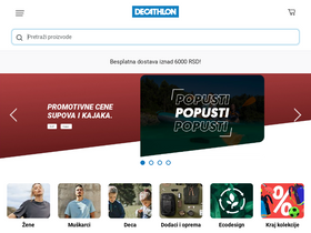 'decathlon.rs' screenshot