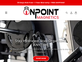 onpointmagnetics.com homepage screenshot