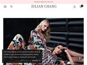 julianchang.com homepage screenshot