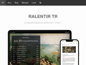 'ralentirtravaux.com' screenshot