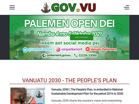 'vanipo.gov.vu' screenshot