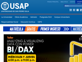 'usap.edu' screenshot