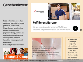 'geschenkwensen.be' screenshot