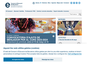 'edubcn.cat' screenshot