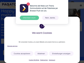 'pqt.email' screenshot