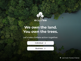 'ecotree.green' screenshot