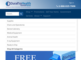 'duraprohealth.com' screenshot