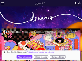 'indreams.me' screenshot