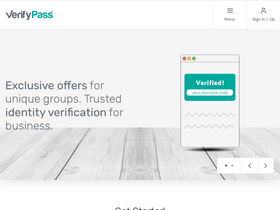 'verifypass.com' screenshot
