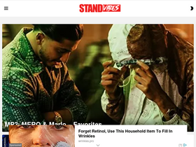 'standvibes.com' screenshot