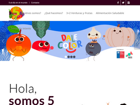'5aldia.cl' screenshot