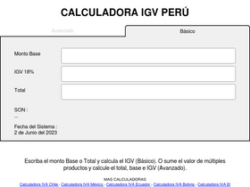 calculadoraigvperu.com