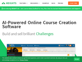 'heightsplatform.com' screenshot