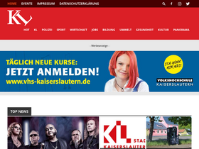 'nachrichten-kl.de' screenshot