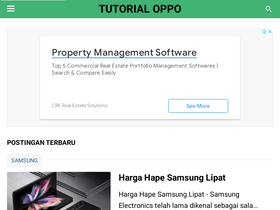 'oppotutorial.com' screenshot