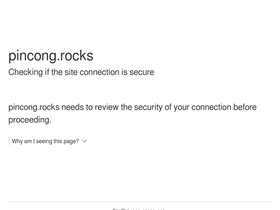 'pincong.rocks' screenshot