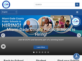 'dadeschools.net' screenshot