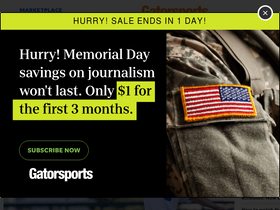 'gatorsports.com' screenshot