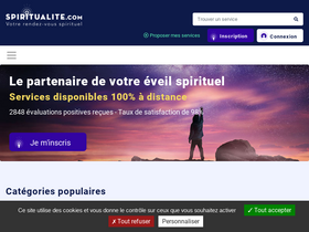 'spiritualite.com' screenshot