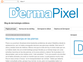 'dermapixel.com' screenshot