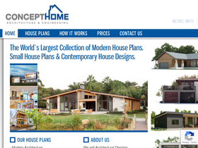 'concepthome.com' screenshot