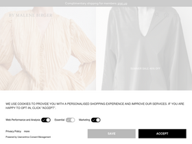 'bymalenebirger.com' screenshot