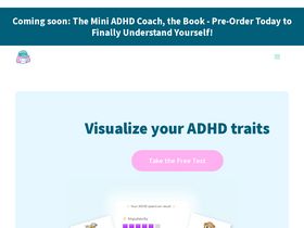 'theminiadhdcoach.com' screenshot