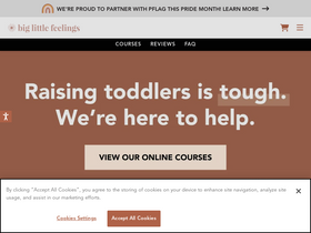 'course.biglittlefeelings.com' screenshot