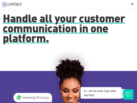 'qcontact.com' screenshot