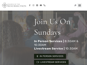 'churchrez.org' screenshot