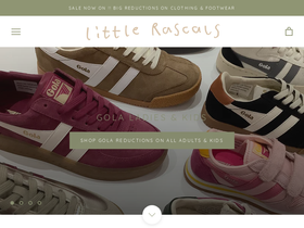 littlerascalsboutique.co.uk homepage screenshot