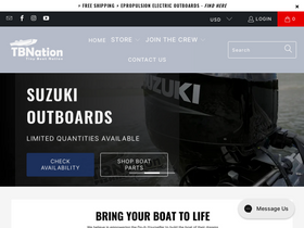 'tbnation.net' screenshot