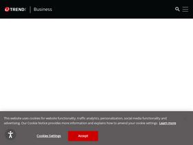 'trendmicro.com' screenshot