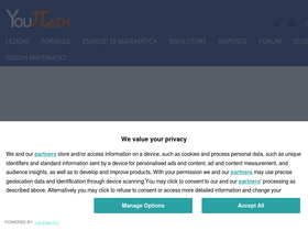 'youmath.it' screenshot