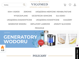 'vigomed.pl' screenshot