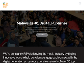 'revmedia.my' screenshot
