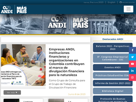 'andi.com.co' screenshot
