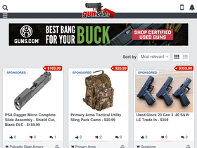 'gun.deals' screenshot