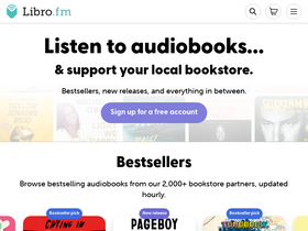 'libro.fm' screenshot
