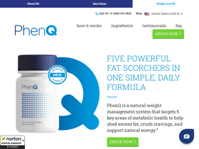 'phenq.com' screenshot