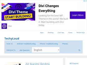 'techyloud.com' screenshot