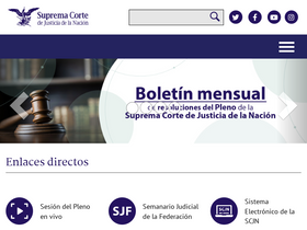 'bj.scjn.gob.mx' screenshot