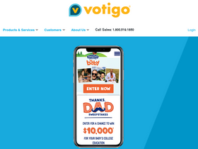 'votigo.com' screenshot