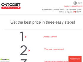 'carcostcanada.com' screenshot