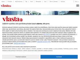 'vlasta.cz' screenshot