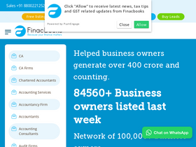 'finacbooks.com' screenshot