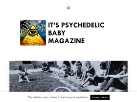'psychedelicbabymag.com' screenshot