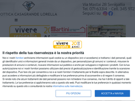 'viveresenigallia.it' screenshot